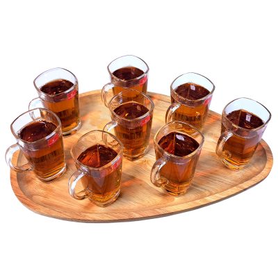 ست سینی چوبی مدل مانگو کارینیک